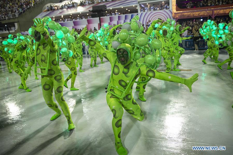 BRAZIL-RIO DE JANEIRO-CARNIVAL-PARADE