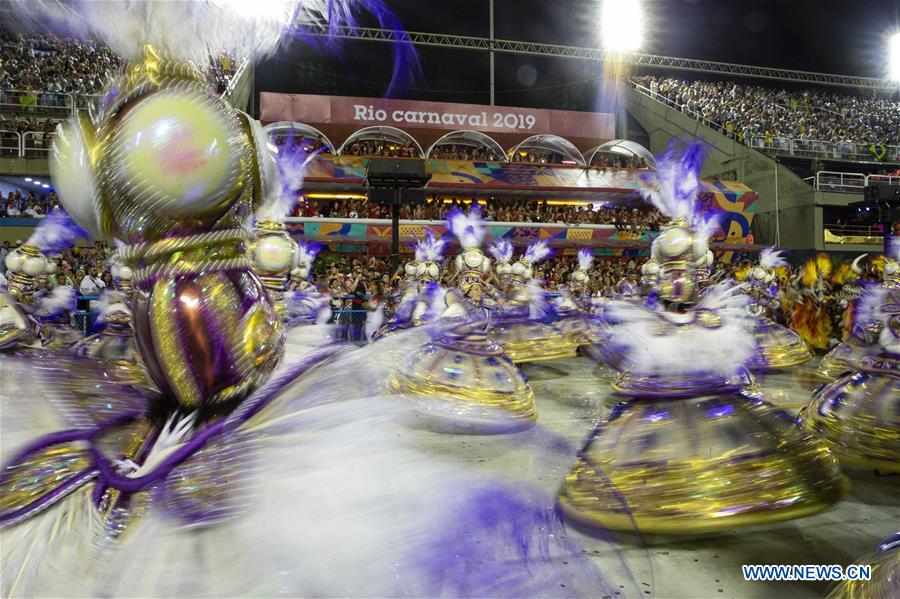 BRAZIL-RIO DE JANEIRO-CARNIVAL-PARADE