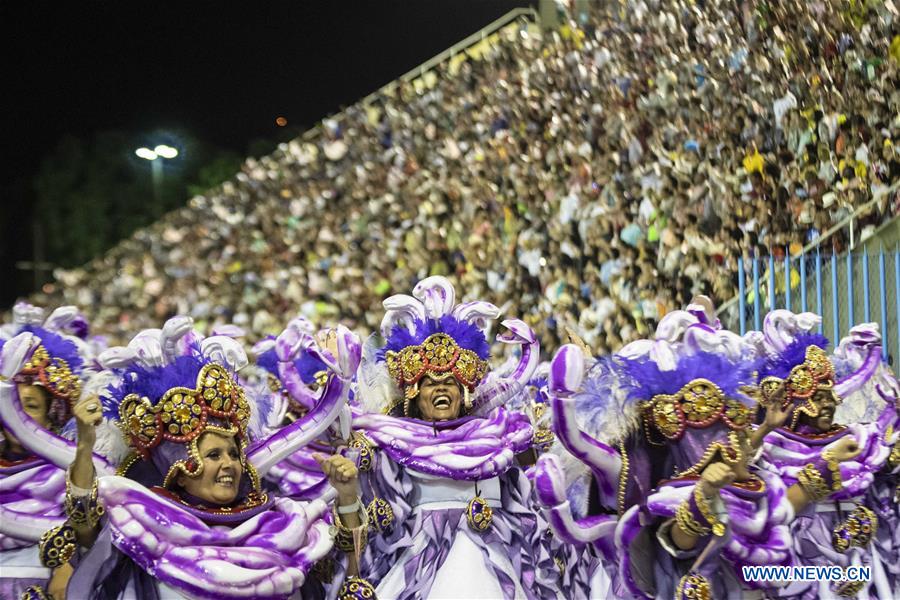 BRAZIL-RIO DE JANEIRO-CARNIVAL-PARADE