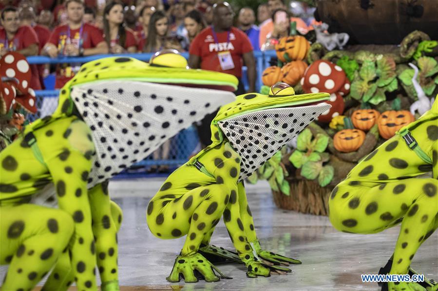 BRAZIL-RIO DE JANEIRO-CARNIVAL-PARADE