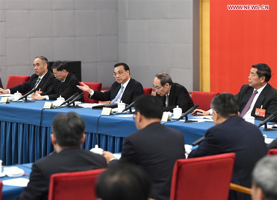 (TWO SESSIONS)CHINA-BEIJING-LI KEQIANG-CPPCC-PANEL DISCUSSION (CN)