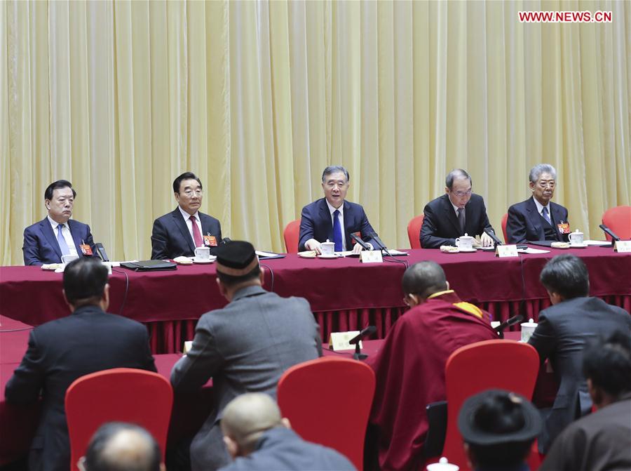(TWO SESSIONS)CHINA-BEIJING-WANG YANG-CPPCC-PANEL DISCUSSION (CN)