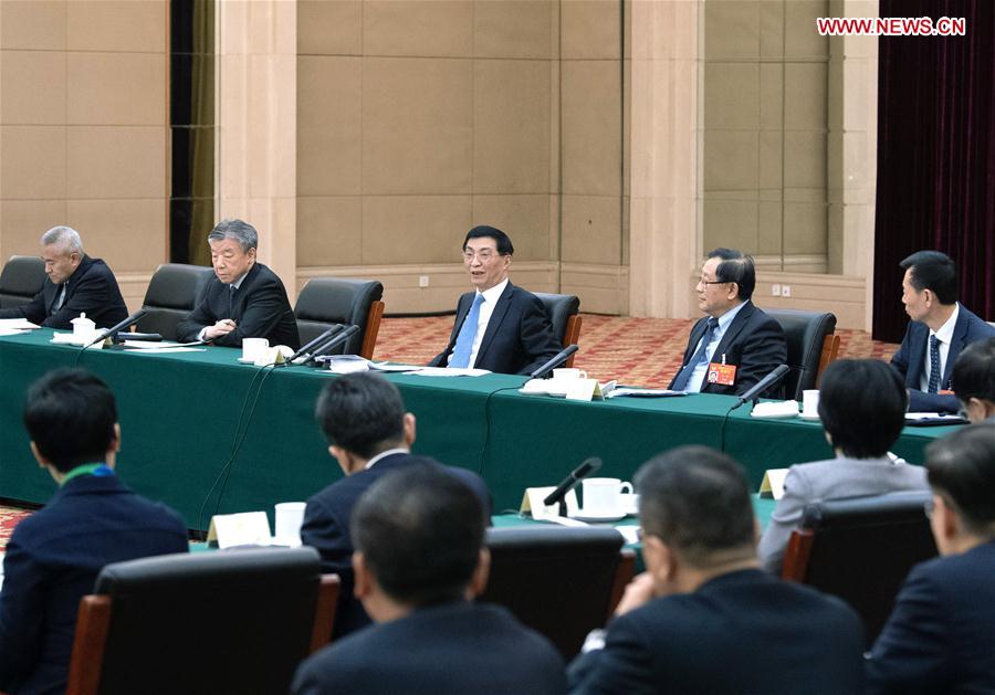 (TWO SESSIONS)CHINA-BEIJING-WANG HUNING-CPPCC-PANEL DISCUSSION (CN)
