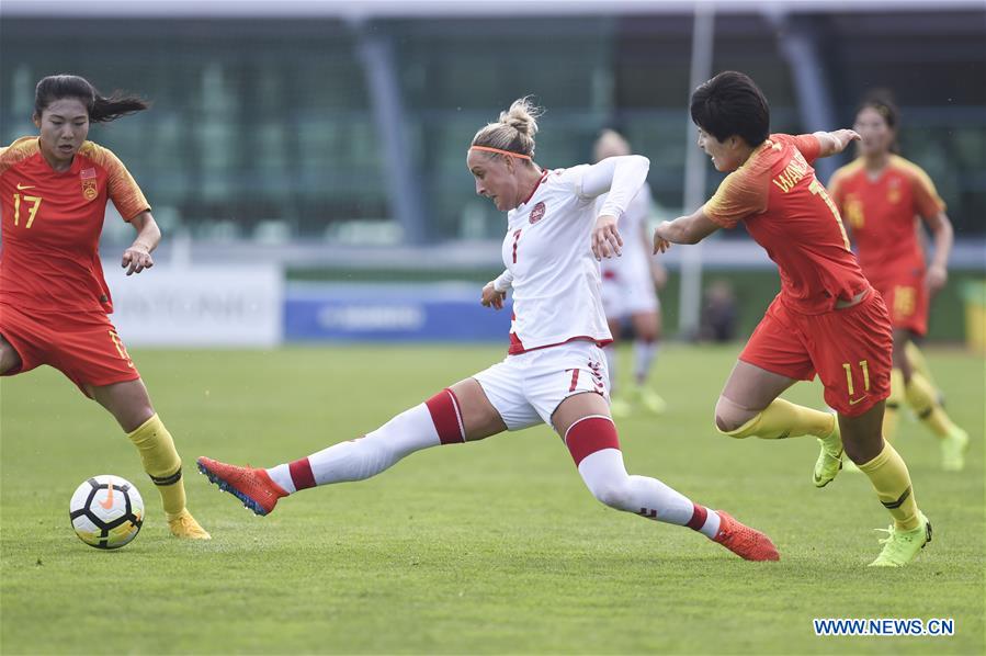 (SP)PORTUGAL-SANTO ANTONIO-FOOTBALL-ALGARVE CUP-CHN VS DEN