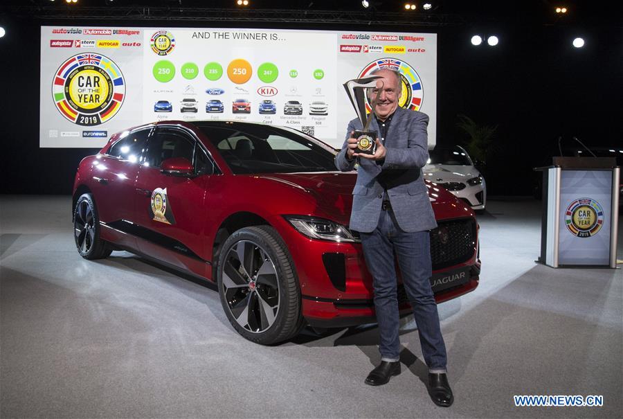 SWITZERLAND-GENEVA-JAGUAR I-PACE-CAR OF THE YEAR