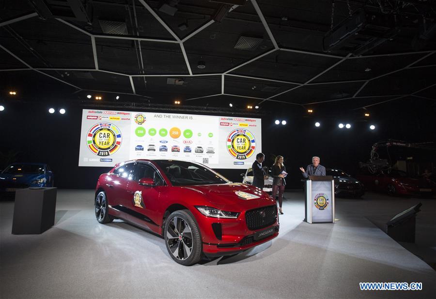SWITZERLAND-GENEVA-JAGUAR I-PACE-CAR OF THE YEAR