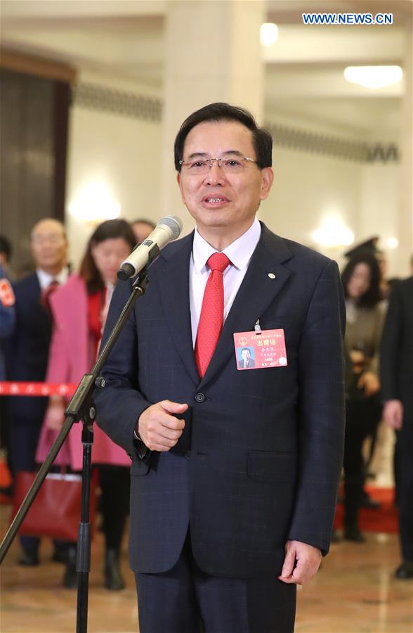 (TWO SESSIONS)CHINA-BEIJING-NPC-DEPUTIES-INTERVIEW (CN)