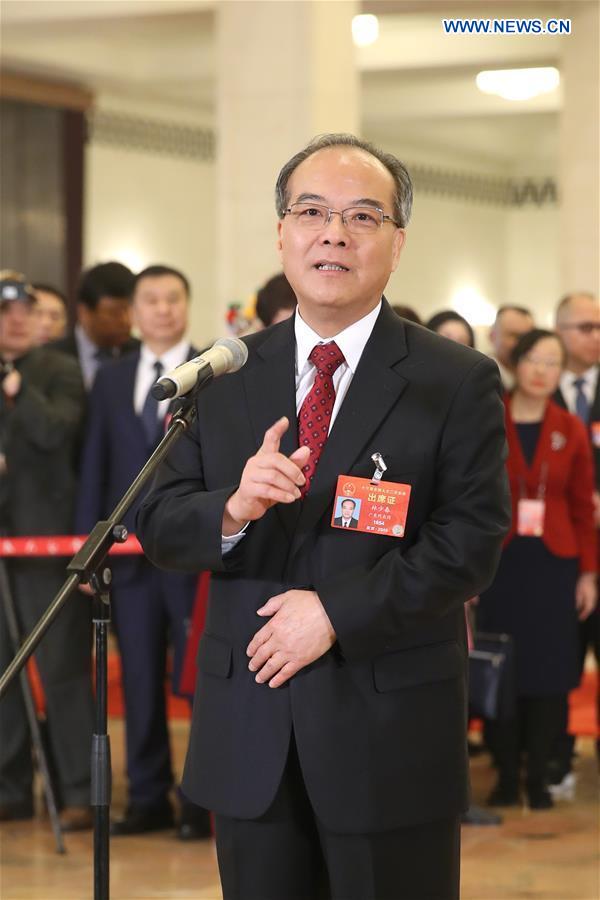 (TWO SESSIONS)CHINA-BEIJING-NPC-DEPUTIES-INTERVIEW (CN)