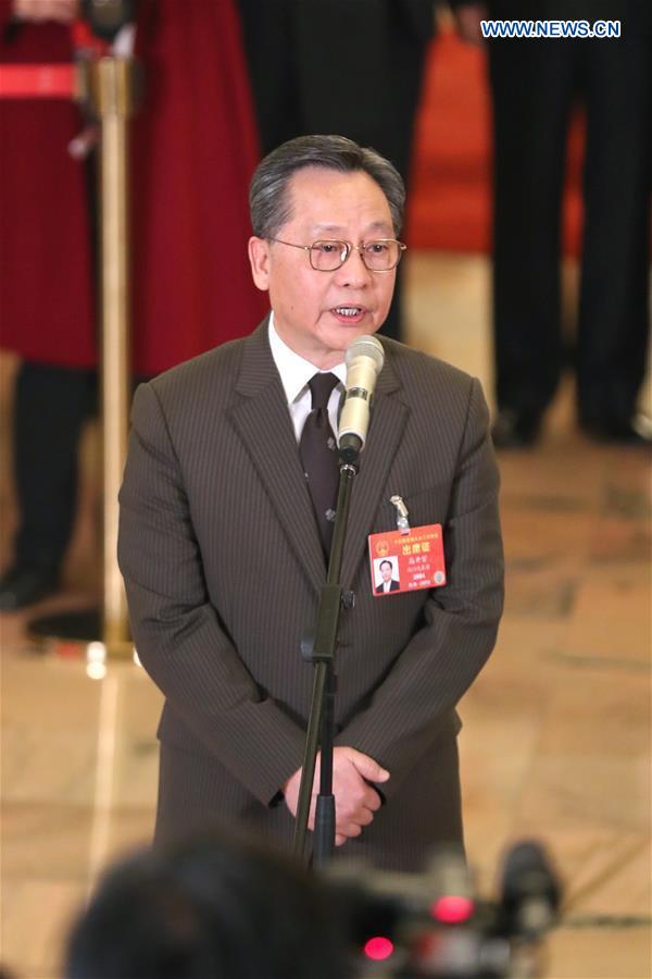 (TWO SESSIONS)CHINA-BEIJING-NPC-DEPUTIES-INTERVIEW (CN)