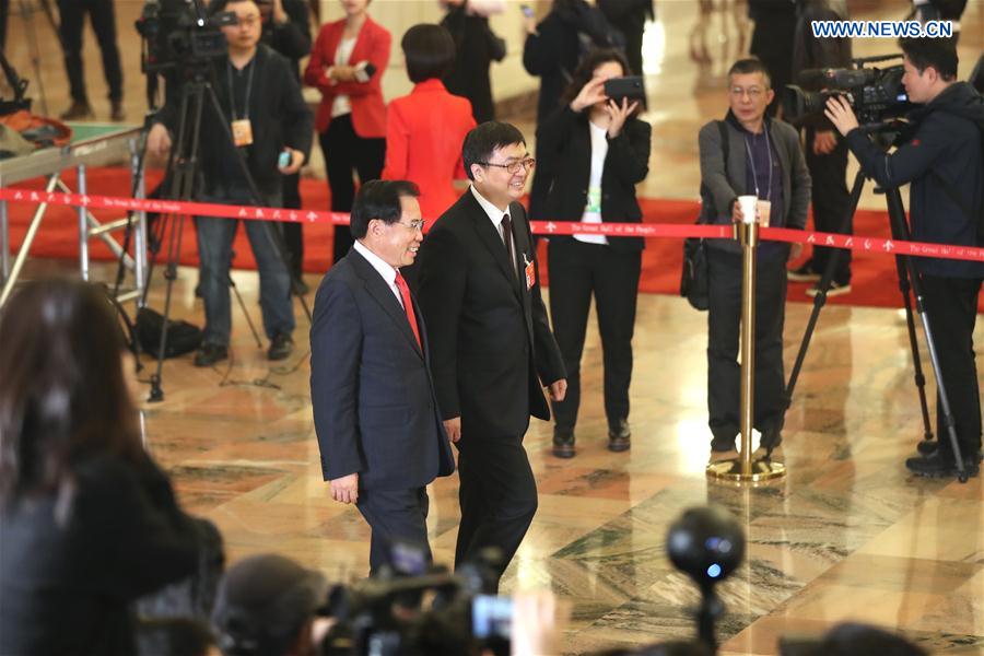 (TWO SESSIONS)CHINA-BEIJING-NPC-DEPUTIES-INTERVIEW (CN)