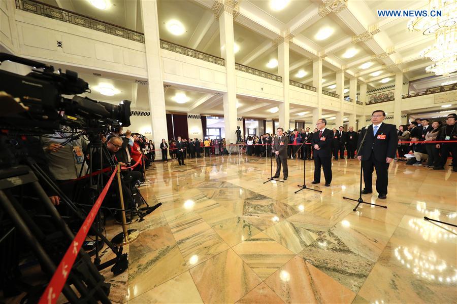 (TWO SESSIONS)CHINA-BEIJING-NPC-DEPUTIES-INTERVIEW (CN)