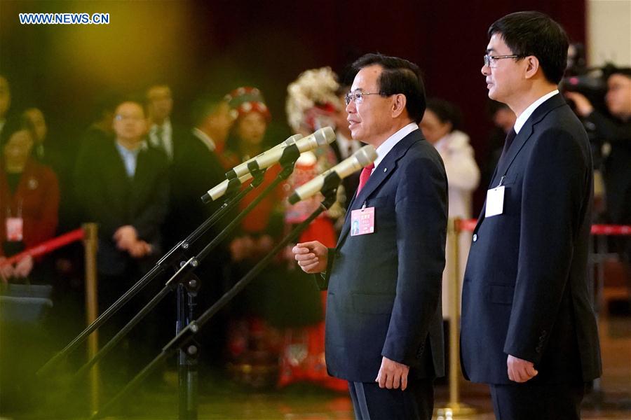 (TWO SESSIONS)CHINA-BEIJING-NPC-DEPUTIES-INTERVIEW (CN)