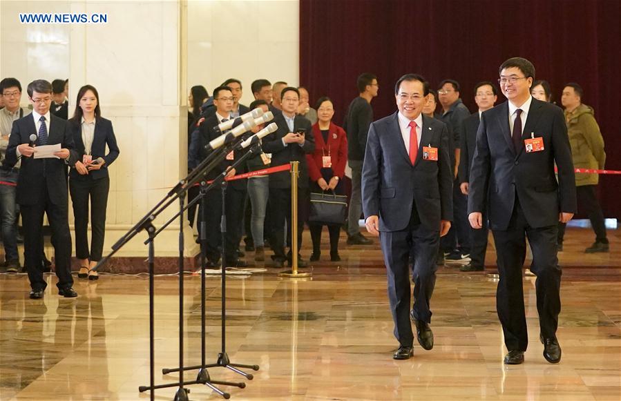 (TWO SESSIONS)CHINA-BEIJING-NPC-DEPUTIES-INTERVIEW (CN)