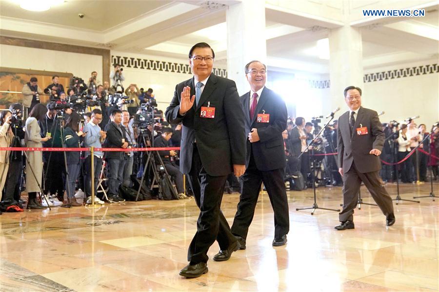 (TWO SESSIONS)CHINA-BEIJING-NPC-DEPUTIES-INTERVIEW (CN)