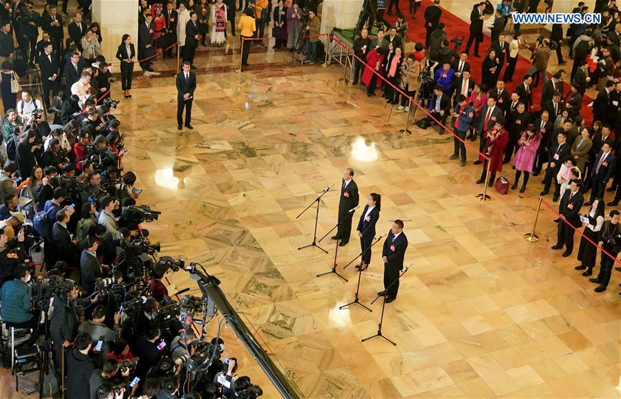 (TWO SESSIONS)CHINA-BEIJING-NPC-DEPUTIES-INTERVIEW (CN)