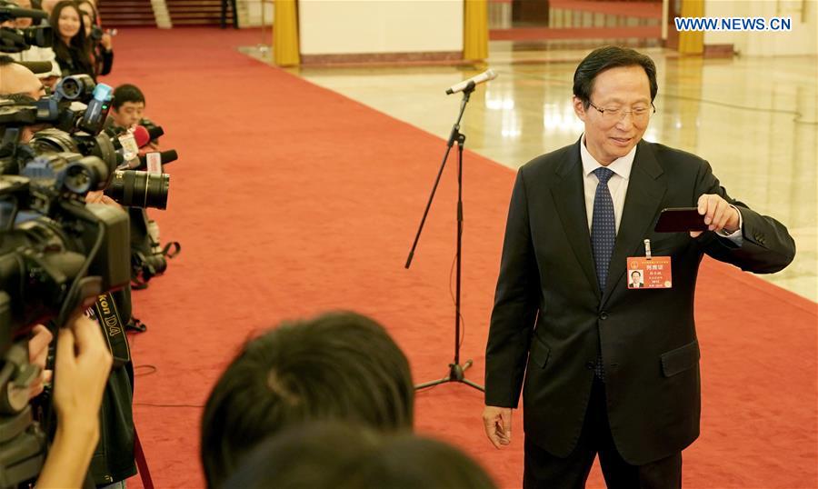 (TWO SESSIONS)CHINA-BEIJING-NPC-MINISTERS-INTERVIEW (CN)
