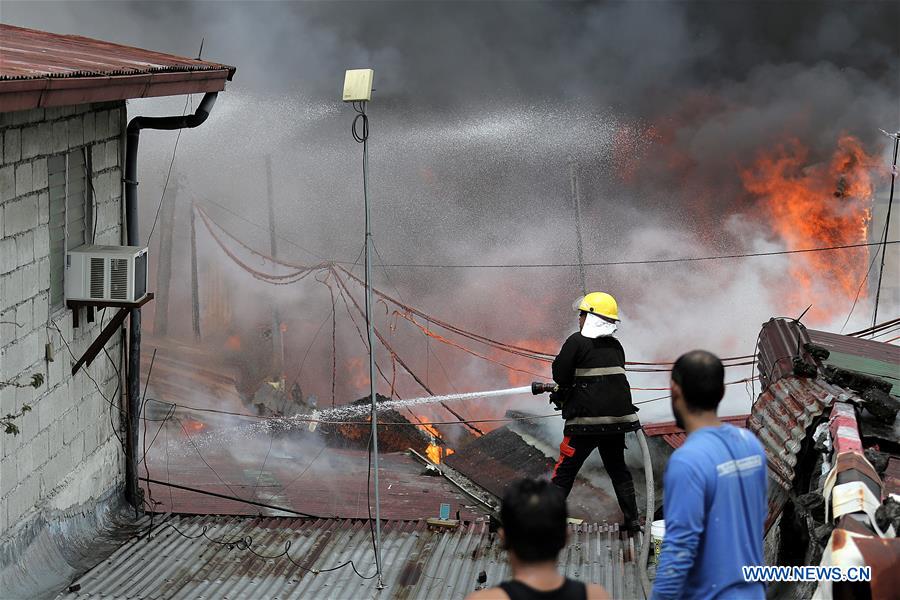 PHILIPPINES-QUEZON CITY-RESIDENTIAL FIRE