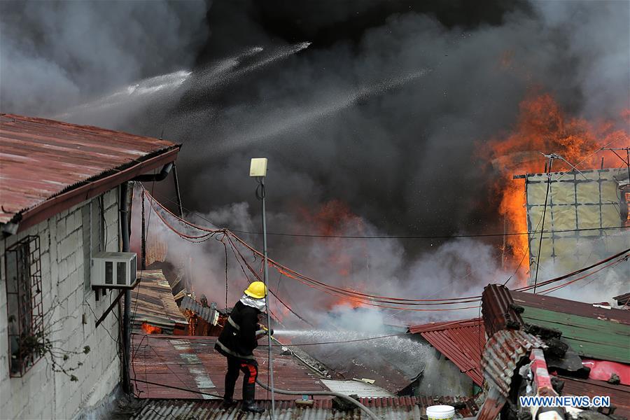 PHILIPPINES-QUEZON CITY-RESIDENTIAL FIRE