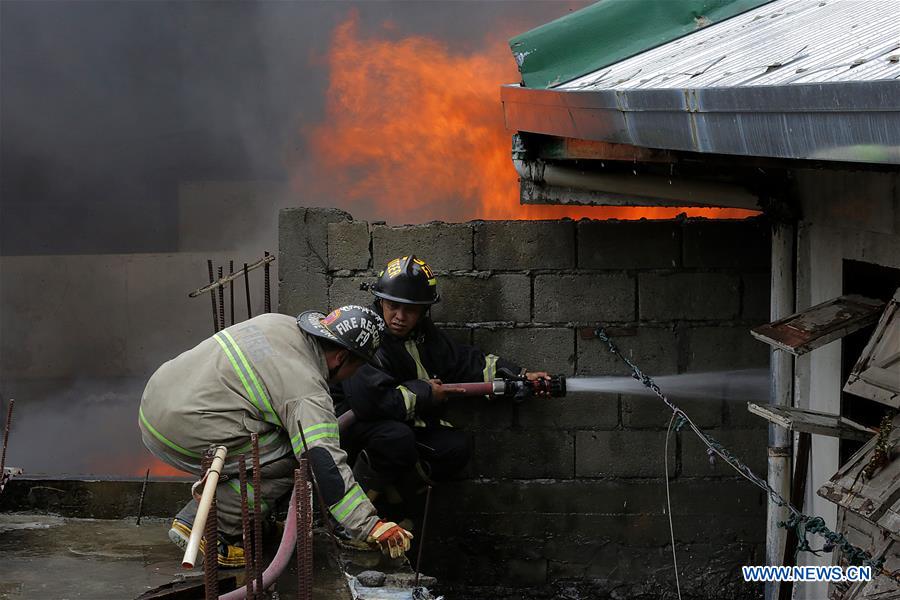 PHILIPPINES-QUEZON CITY-RESIDENTIAL FIRE