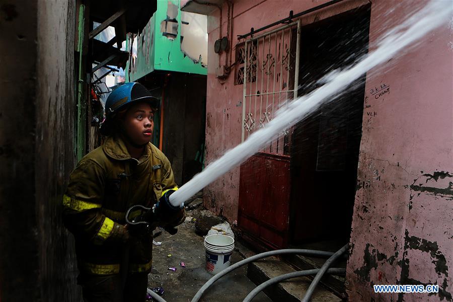 PHILIPPINES-QUEZON CITY-RESIDENTIAL FIRE