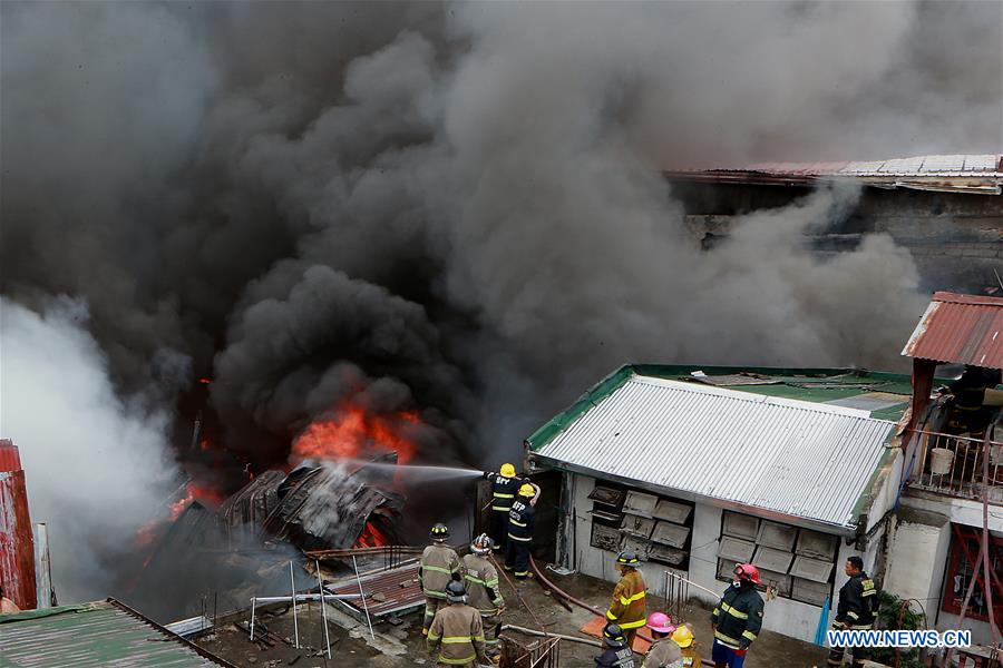 PHILIPPINES-QUEZON CITY-RESIDENTIAL FIRE