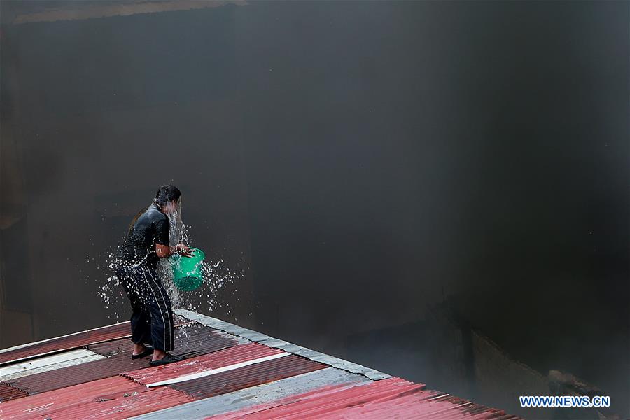PHILIPPINES-QUEZON CITY-RESIDENTIAL FIRE