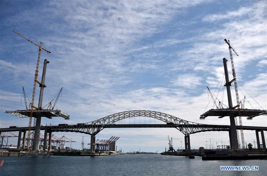 U.S.-LOS ANGELES-BUSIEST PORT-TRADE WITH CHINA