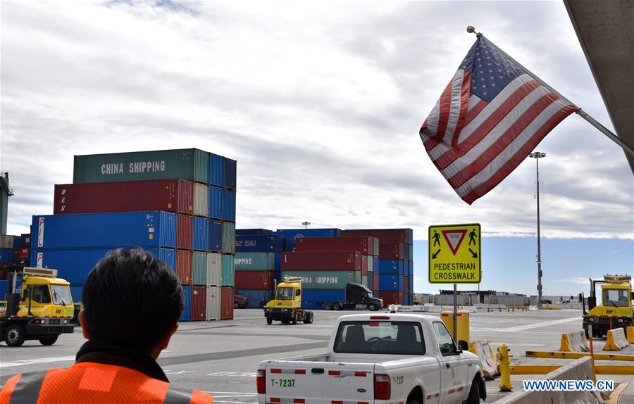 U.S.-LOS ANGELES-BUSIEST PORT-TRADE WITH CHINA