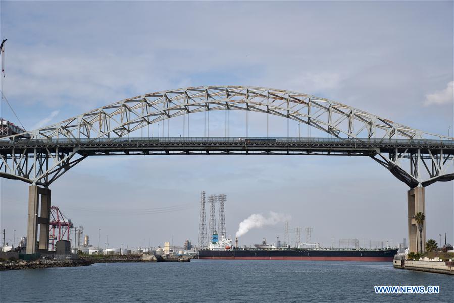 U.S.-LOS ANGELES-BUSIEST PORT-TRADE WITH CHINA