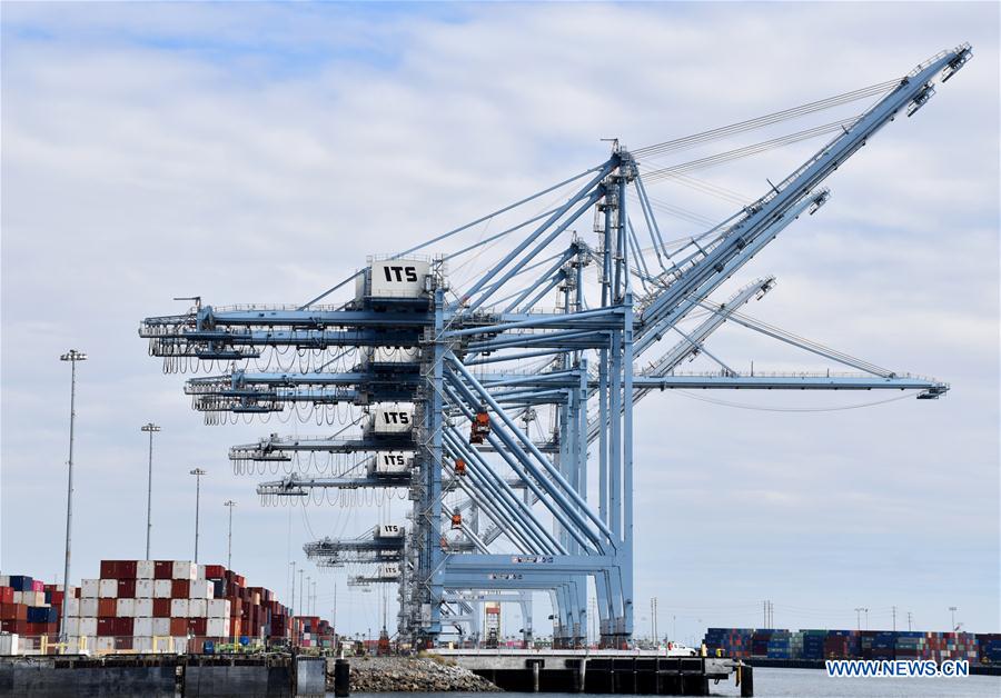 U.S.-LOS ANGELES-BUSIEST PORT-TRADE WITH CHINA