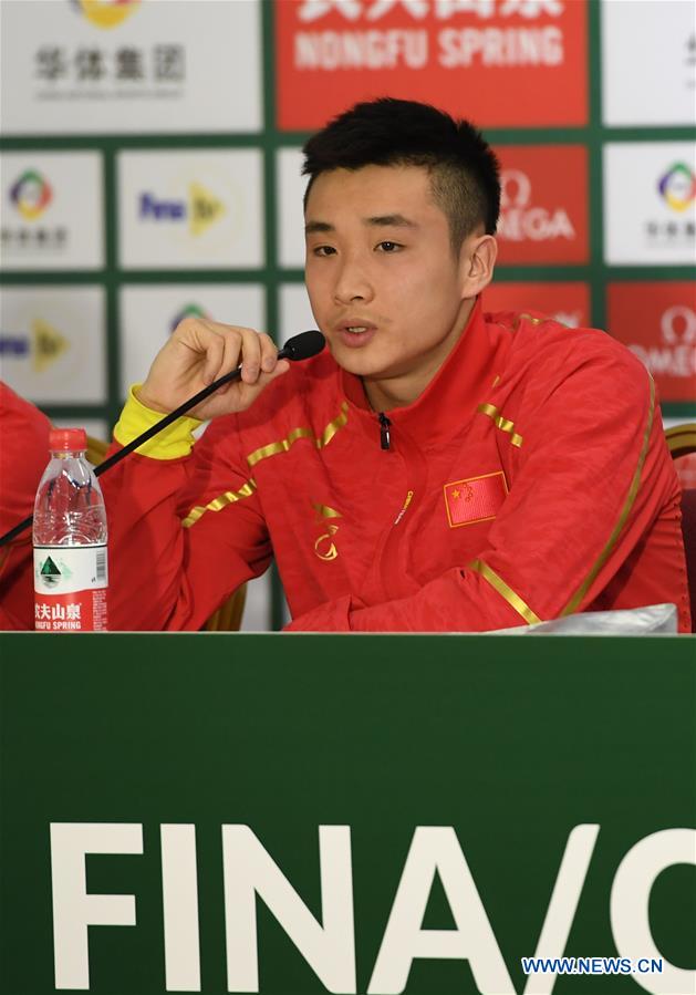 (SP)CHINA-BEIJING-DIVING-FINA DIVING WORLD SERIES-PRESS CONFERENCE (CN)