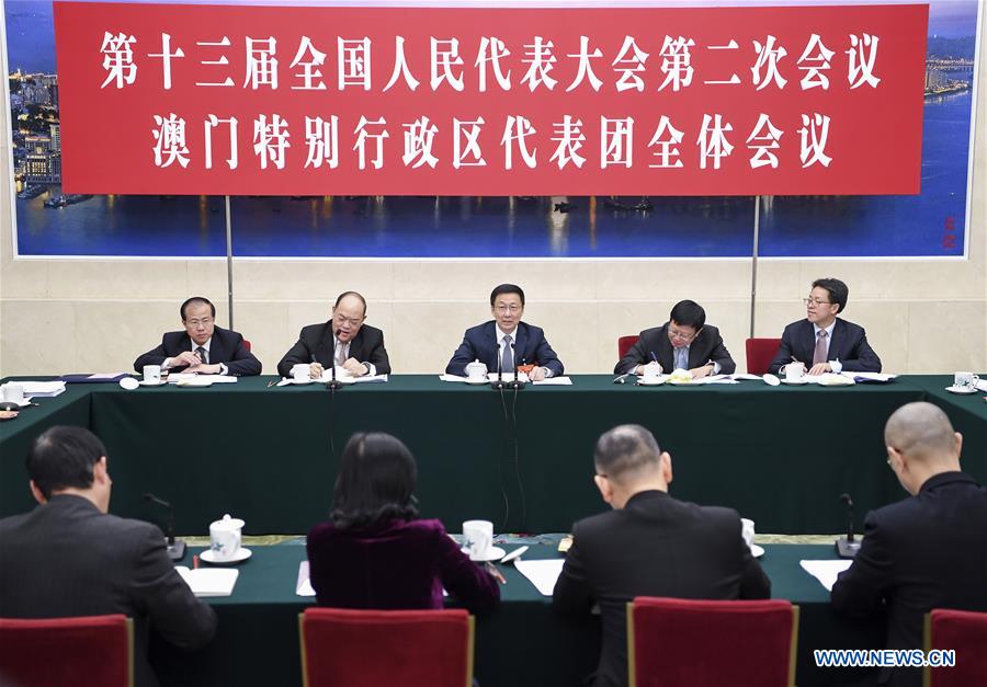 (TWO SESSIONS)CHINA-BEIJING-HAN ZHENG-NPC-PANEL DISCUSSIONS (CN)