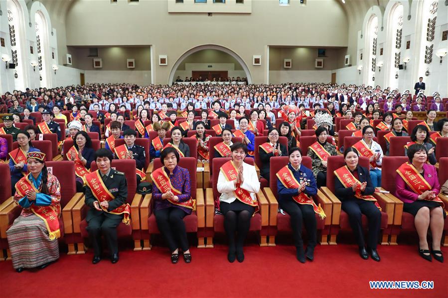 CHINA-BEIJING-INTERNATIONAL WOMEN'S DAY-MEETING (CN)