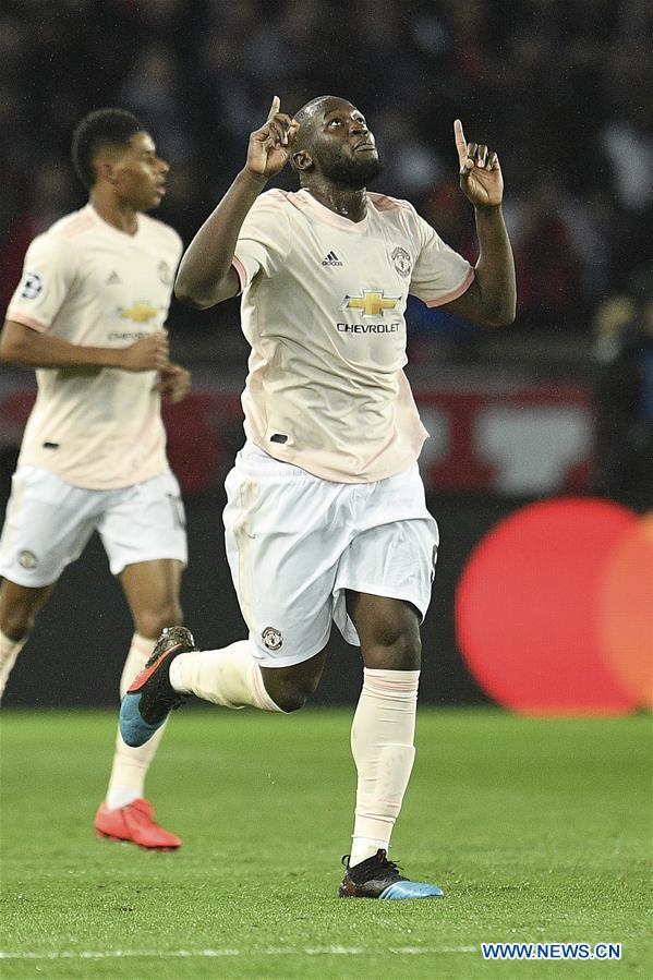 (SP)FRANCE-PARIS-FOOTBALL-UEFA CHAMPIONS LEAGUE-PSG VS MAN. UNITED