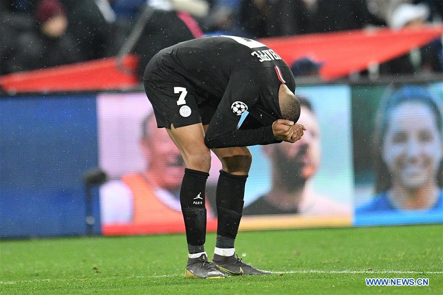 (SP)FRANCE-PARIS-FOOTBALL-UEFA CHAMPIONS LEAGUE-PSG VS MAN. UNITED