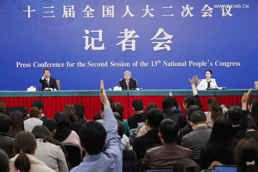 (TWO SESSIONS)CHINA-BEIJING-NPC-PRESS CONFERENCE-POVERTY ALLEVIATION (CN)