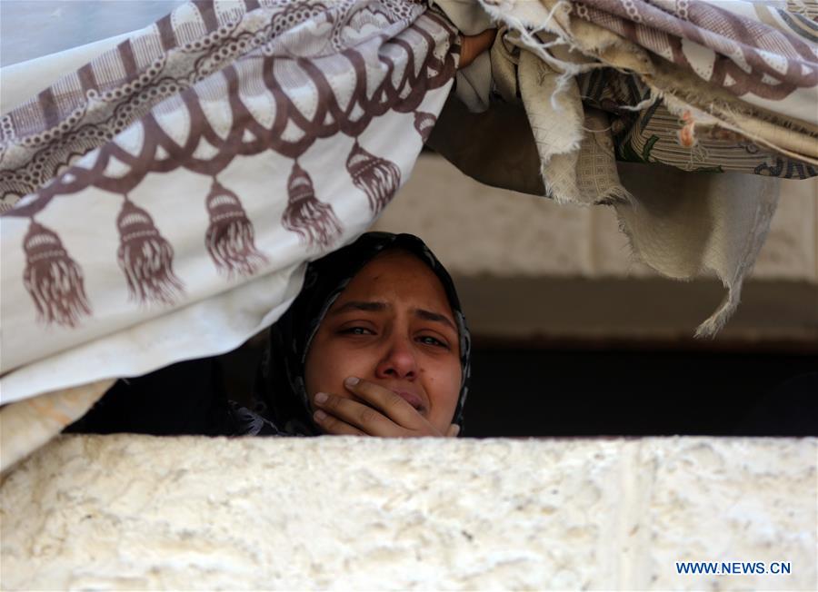 MIDEAST-GAZA-FUNERAL