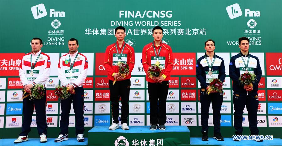 (SP)CHINA-BEIJING-DIVING-FINA DIVING WORLD SERIES 2019(CN)
