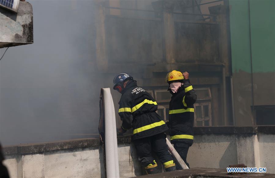 NEPAL-KATHMANDU-FIRE ACCIDENT