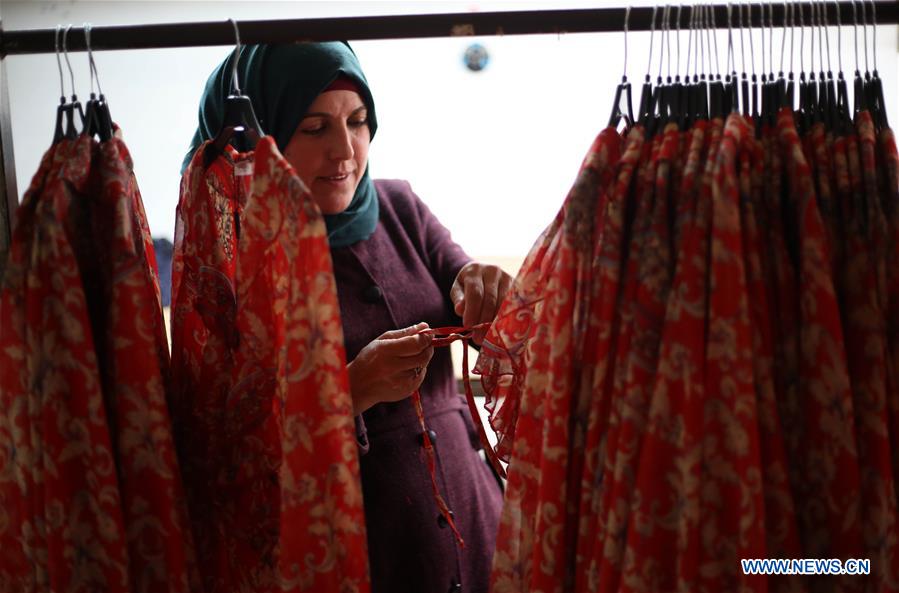 MIDEAST-WEST BANK-QALQILYA-CLOTHING FACTORY
