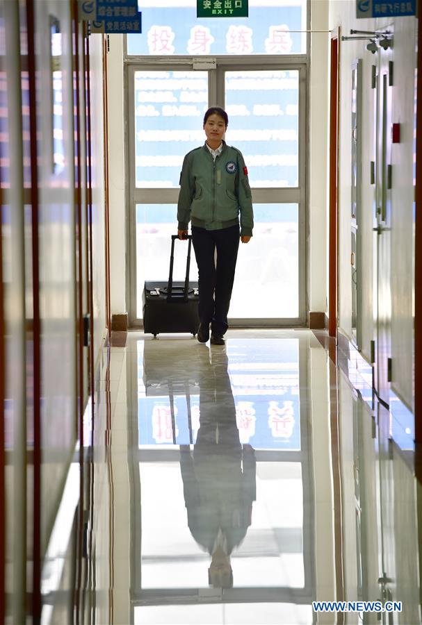 CHINA-FEMALE TEST PILOT