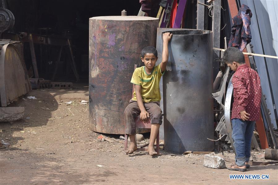 YEMEN-ADEN-CONFLICT-CHILDREN