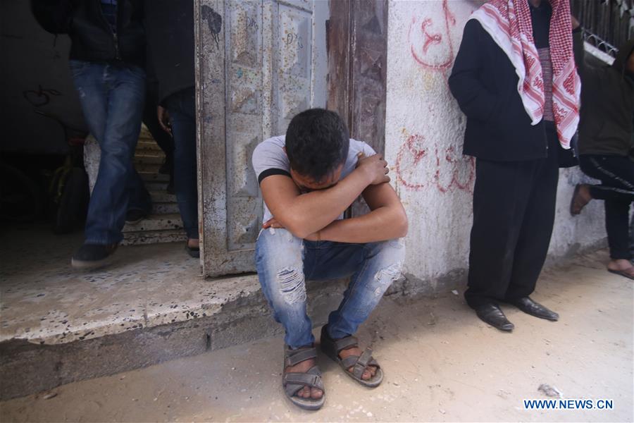 MIDEAST-GAZA-FUNERAL