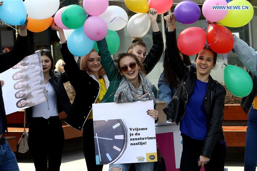 BOSNIA AND HERZEGOVINA-SARAJEVO-INTERNATIONAL WOMEN'S DAY