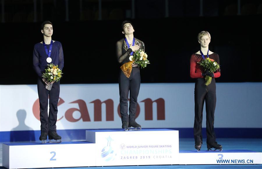 (SP)CROATIA-ZAGREB-ISU WORLD JUNIOR FIGURE SKATING CHAMPIONSHIP