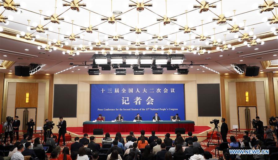 (TWO SESSIONS)CHINA-BEIJING-NPC-PRESS CONFERENCE (CN)