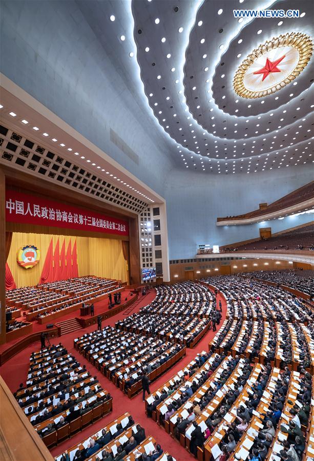 (TWO SESSIONS)CHINA-BEIJING-CPPCC-SECOND PLENARY MEETING (CN) 