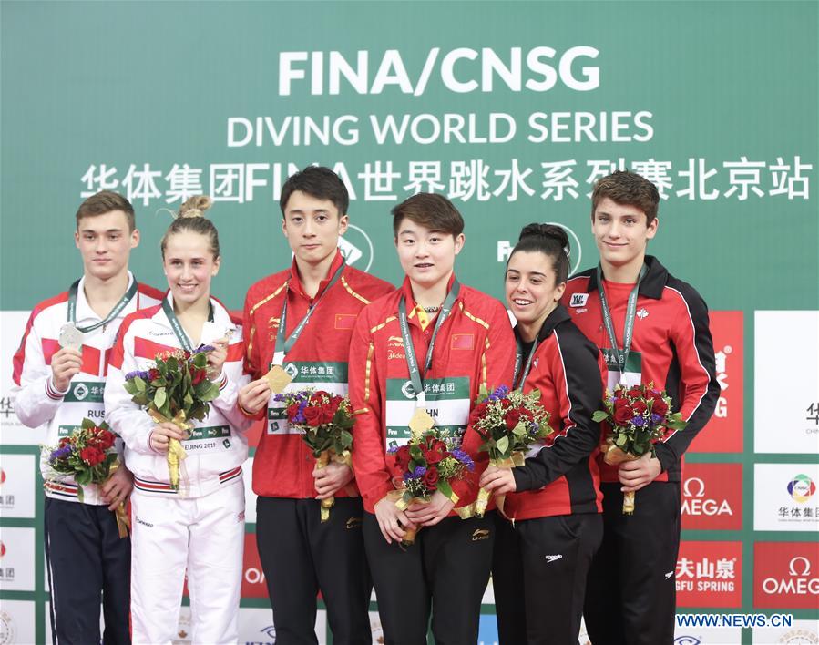 (SP)CHINA-BEIJING-DIVING-FINA WORLD SERIES 2019-DAY 3(CN)
