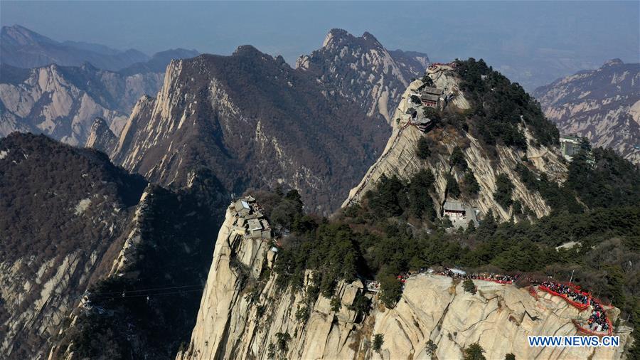 CHINA-XI'AN-MOUNT HUASHAN-TOURISM-BOOM (CN)