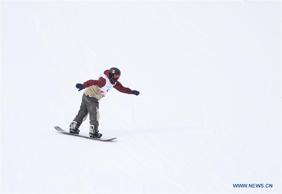 (SP)RUSSIA-KRASNOYARSK-SNOWBOARD-29TH WINTER UNIVERSIADE-MEN'S SLOPESTYLE QUALIFICATION